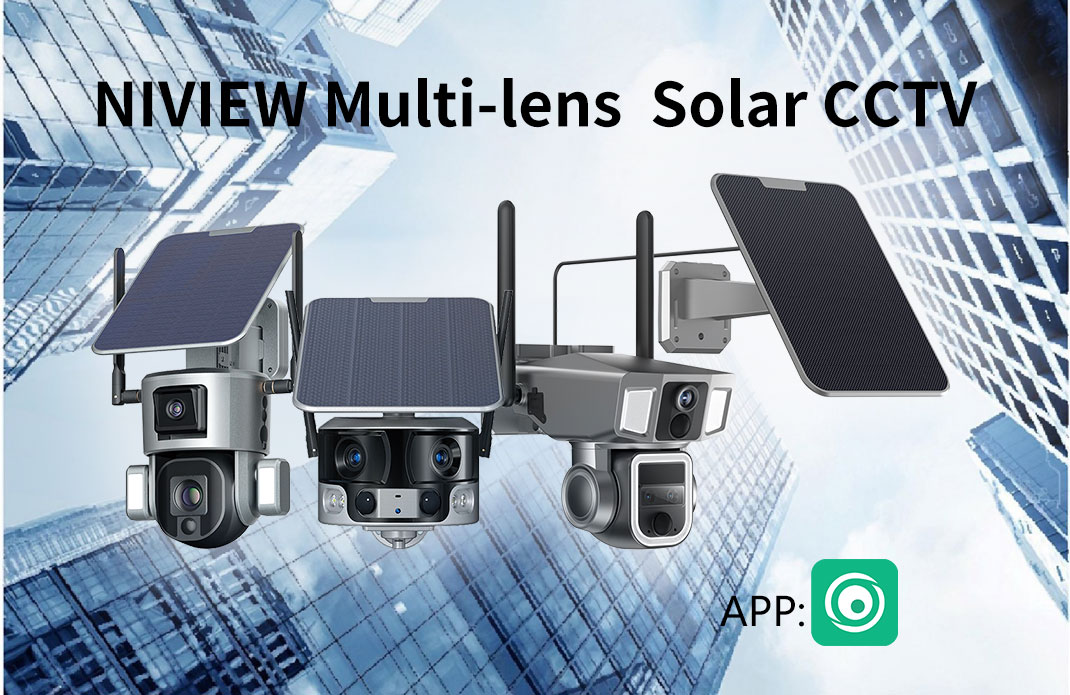 Niview wireless solar battery ptz cameras